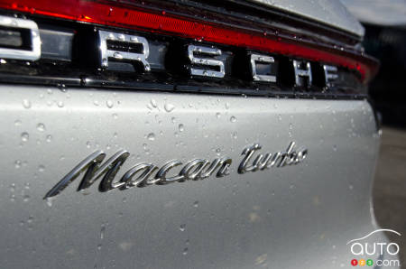 Porsche Macan Turbo 2020, écusson